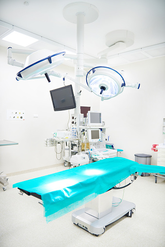 View on the operating room