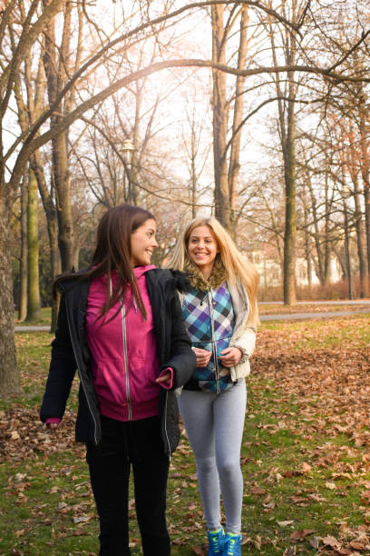 istock Young friends jogging at the park. 638257102