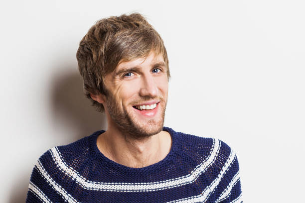 istock Laughing cheerful man portrait 638257162