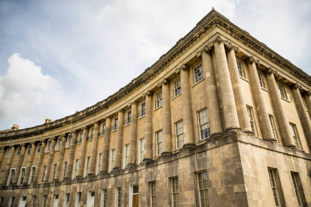 istock The Circus, famous circular Royal Crescent building in Bath 638261026