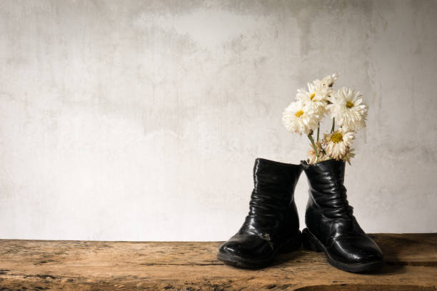 istock Old child deteriorate use for long time and dry wizen 638261456