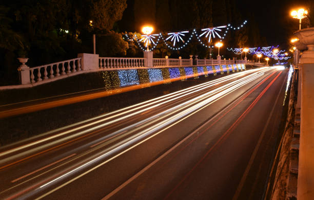 istock Beautiful night street 638264170