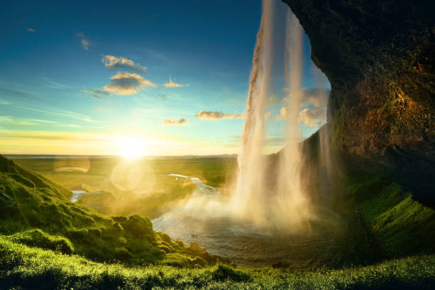 istock Seljalandfoss waterfall in summer time, Iceland 638264710