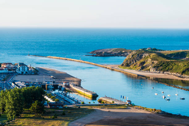 istock River mouth with a marina in Spain 638266462