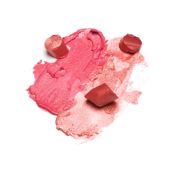 istock Different color samples of smeared and sliced lipstick 638266686