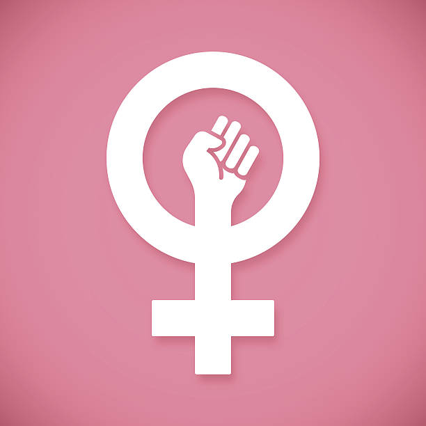 ilustraciones, imágenes clip art, dibujos animados e iconos de stock de puño levantado por el poder femenino - derechos de la mujer