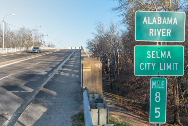 Selma Alabama highway sign