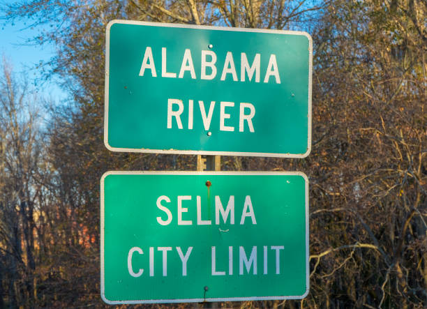 Selma Alabama highway sign