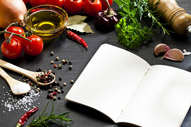 istock Cook book and cooking ingredients 638286372