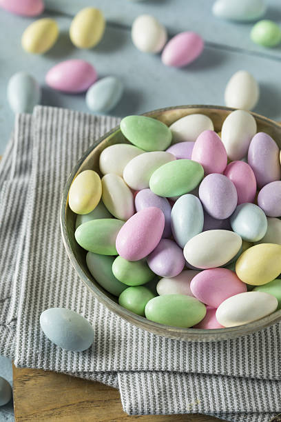 istock Sweet Candied Jordan Almonds 638286456