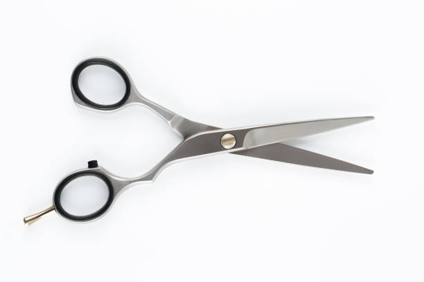istock professional scissors for haircuts isolated on white background 638290734
