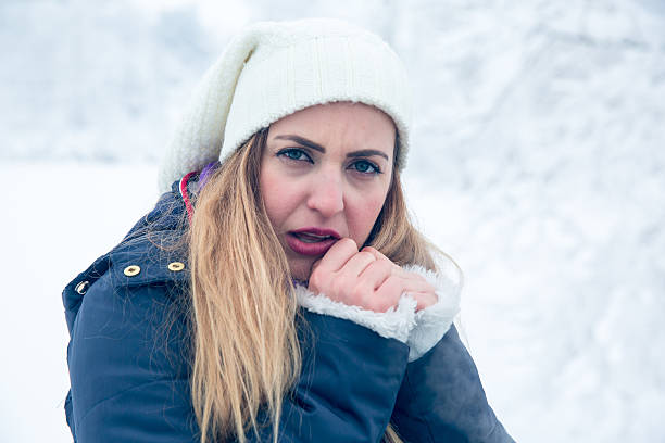 istock Cold woman in winter 638293064