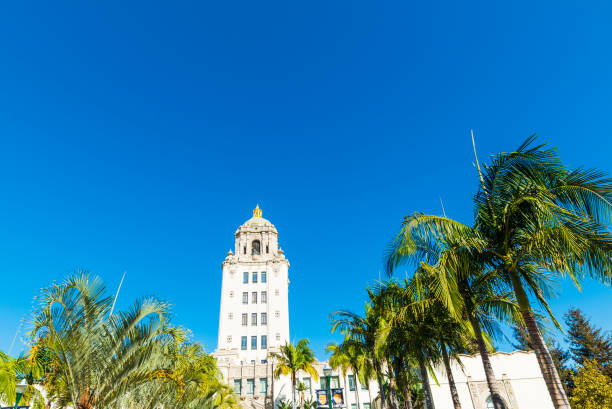 istock Beverly Hills city hall on a clear day 638294068