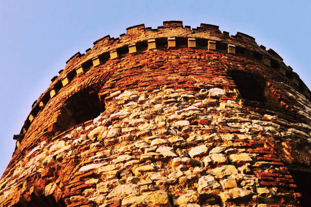 istock tower ruins of mill Windsor with two windows 638295748