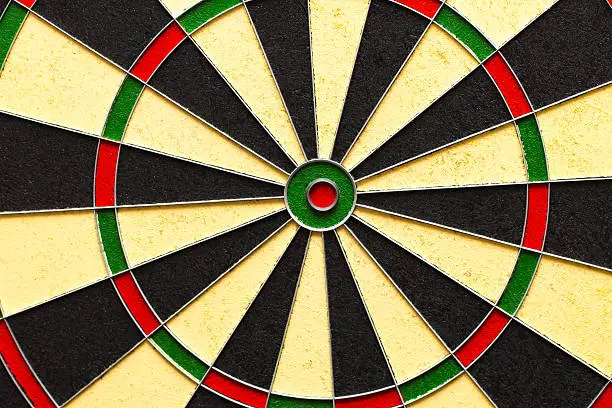 Photo of Classic Darts Board with Twenty Black