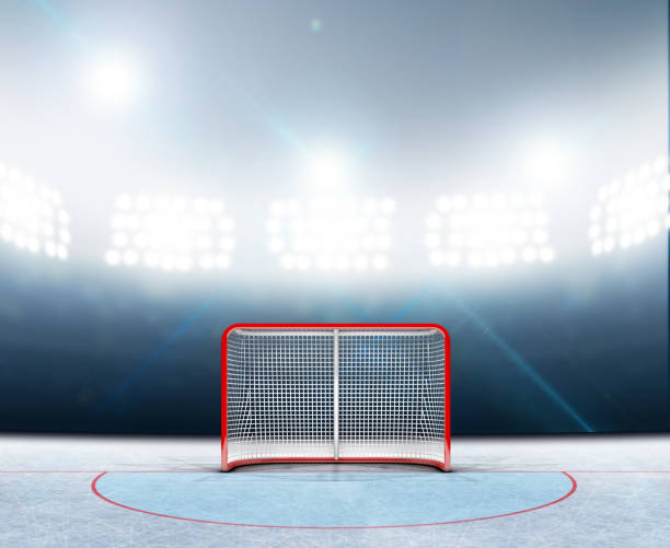 istock Ice Hockey Goals In Stadium 638296900