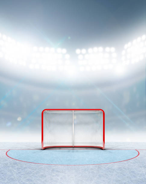 istock Ice Hockey Goals In Stadium 638296964