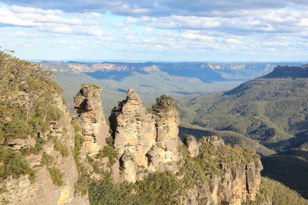 istock Three Sisters rock formation in the Blue Mountains, Australia 638297012