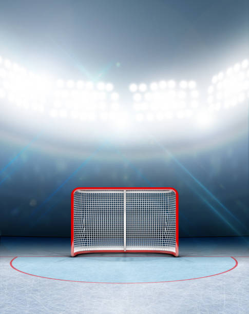 istock Ice Hockey Goals In Stadium 638297040