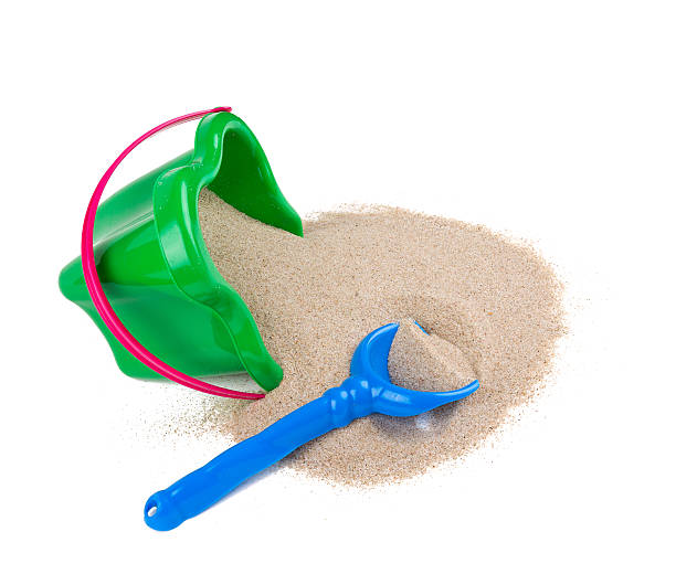 istock beach sand, shovel and bucket 638300374