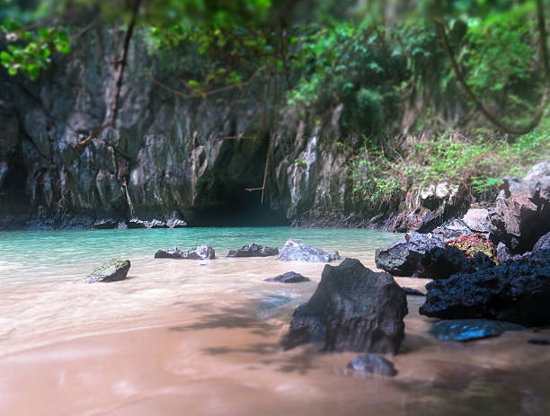 Emerald Cave (Tam Morakot) Koh Mook Trang Southern Islands Thailand