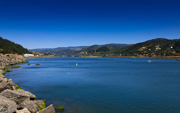 istock Isaac Lee Patterson Bridge from Gold Beach, Oregon 638312264