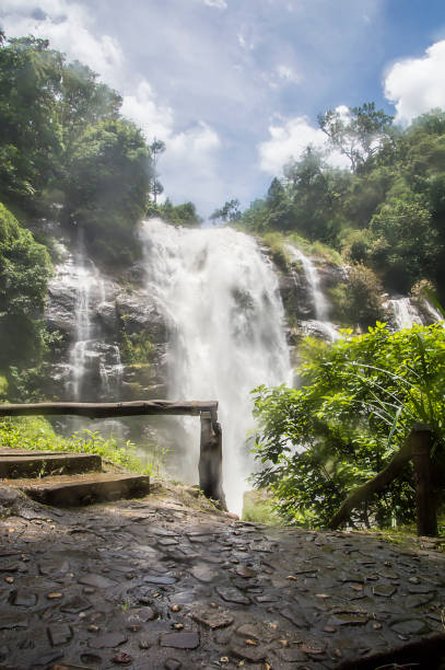 istock Wacihrathan waterfall on Doi Inthanon, Chiang Mai, Thailand. 638312414