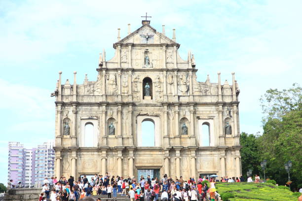 istock The Ruin of St. Paul's, Macau 638314820