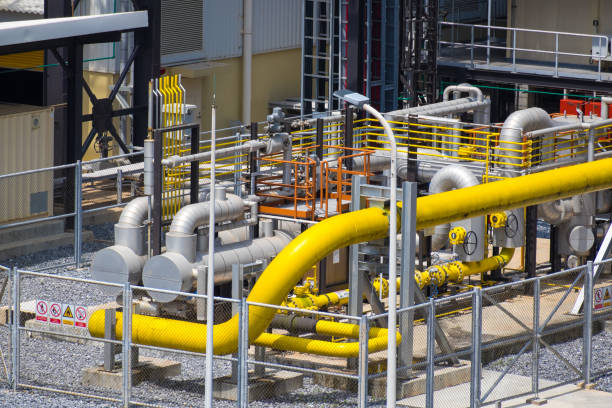 istock Natural gas final filter station in power plant 638315432
