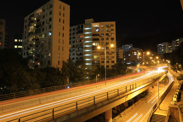 istock highway of Waterloo road at night 638317162