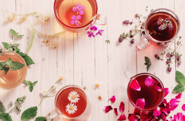 istock herbal tea on a white wooden background 638318388