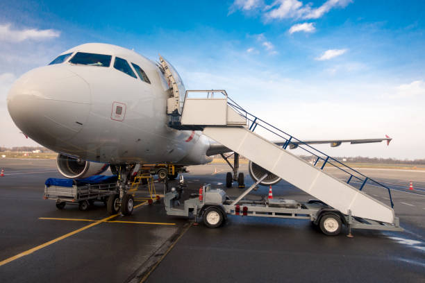 istock Airplane at the airport 638318442