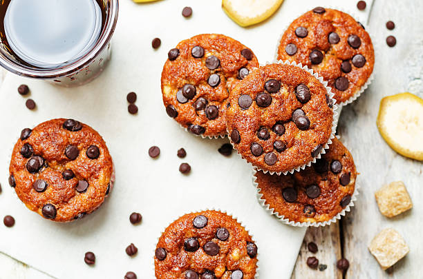 istock chocolate chips banana muffins 638323510