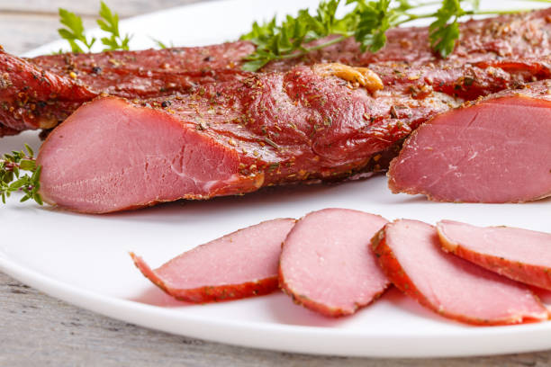 istock Smoked pork sirloin 638323908
