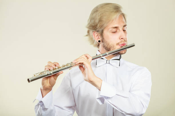 istock Flute music playing flutist musician performer 638324798