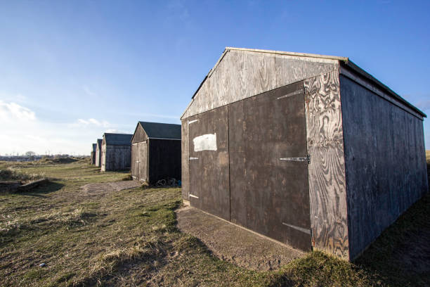 istock Wooden storage sheds 638332266