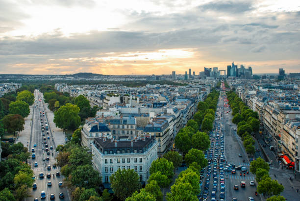 istock Aerial view of Paris 638332890