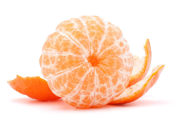 istock Peeled tangerine or mandarin fruit 638333550
