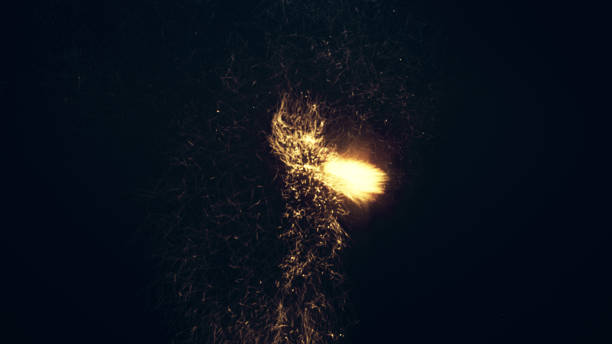 istock glittering stars with sparkling trail 638342248