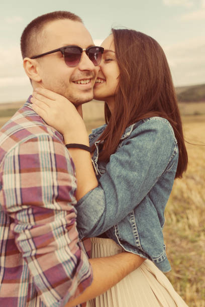 istock Romantic young couple in love 638343742