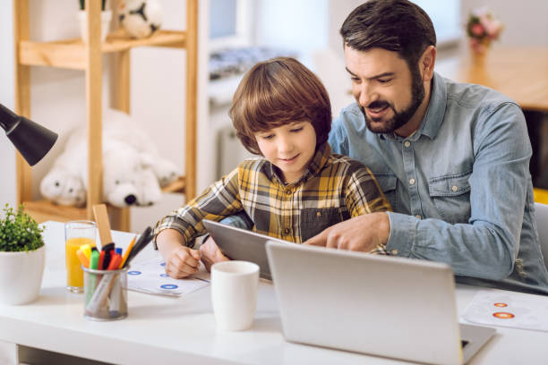 istock Happy family spending time with pleasure 638357534