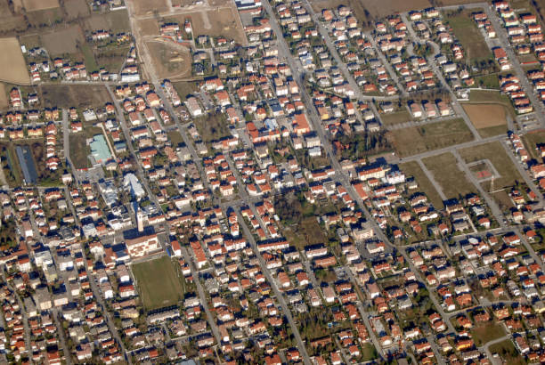 istock Aerial view at Treviso 638358182