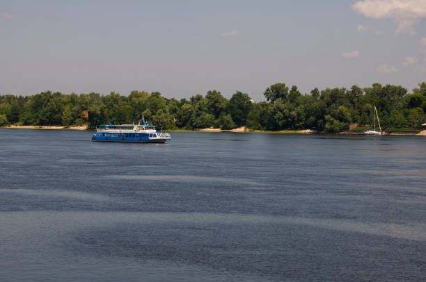 istock River Dnipro in the Kiev. Summer 638359604
