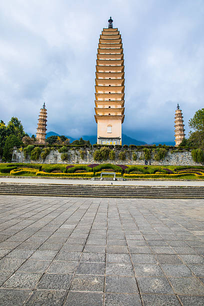 istock Three Pagodas of Chongsheng Temple 638362748