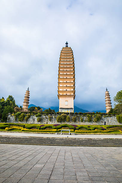 istock Three Pagodas of Chongsheng Temple 638362842