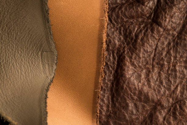 istock vintage collection of leather textures background 638365804