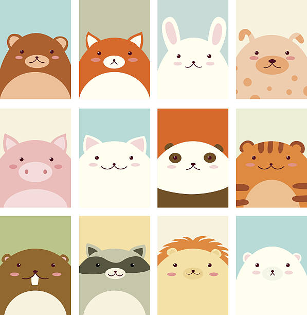 107,988 Kawaii Animals Illustrations & Clip Art - iStock | Kawaii animals  set