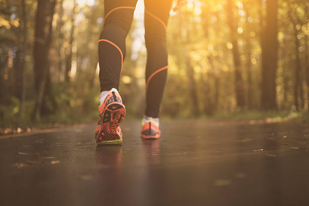 istock Runner feet and shoes 638369342
