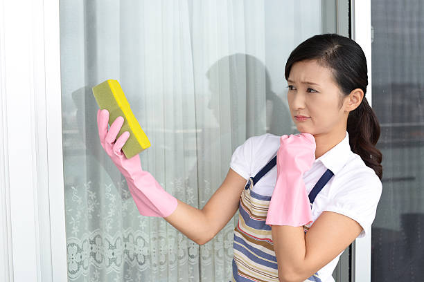 istock Tired housewife 638369516