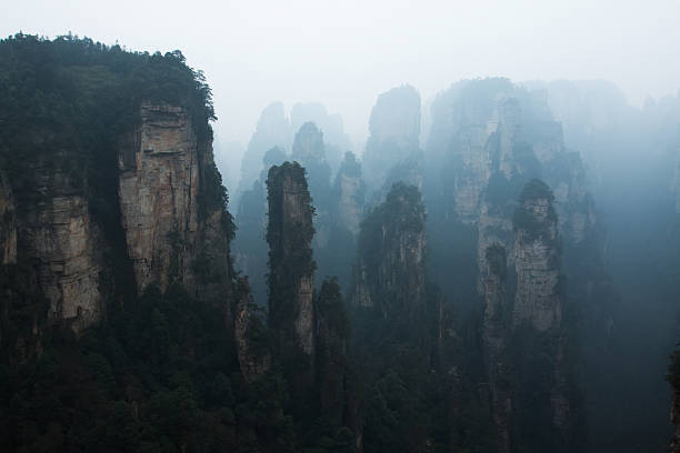 istock Zhangjiajie national park 638371406